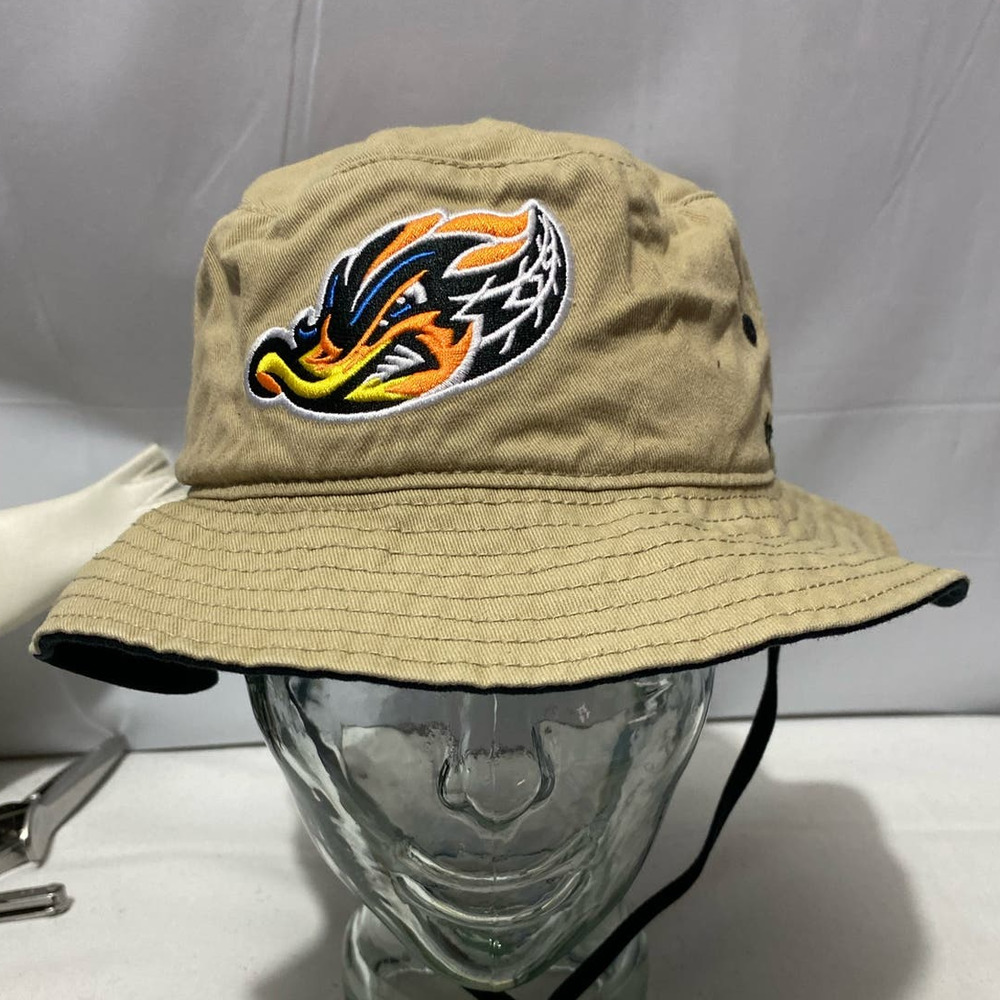 47 brand Adult OSFA bucket hat with duck logo beige